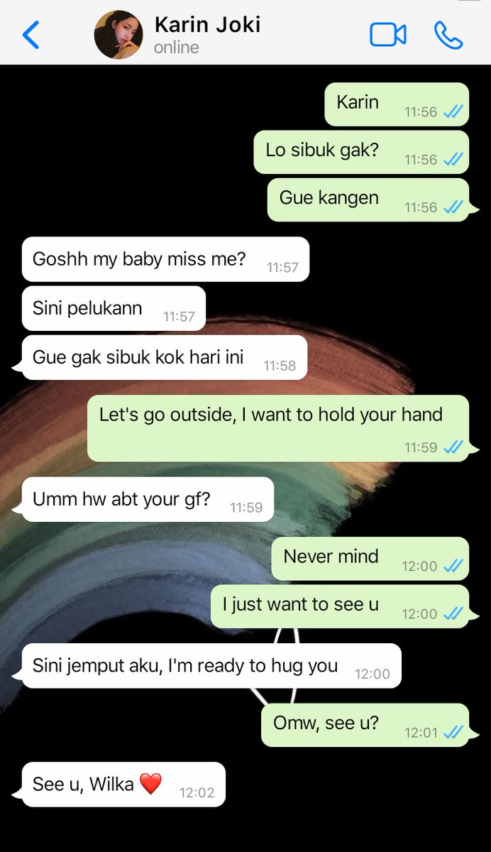 jeestrophile's tweet photo. Winrina / jiminjeong au — it's her

— tentang Wilka yang menemukan orang tepatnya disaat dirinya sudah memiliki seorang kekasih.

© hyebabee https://t.co/y5l5GrE26E