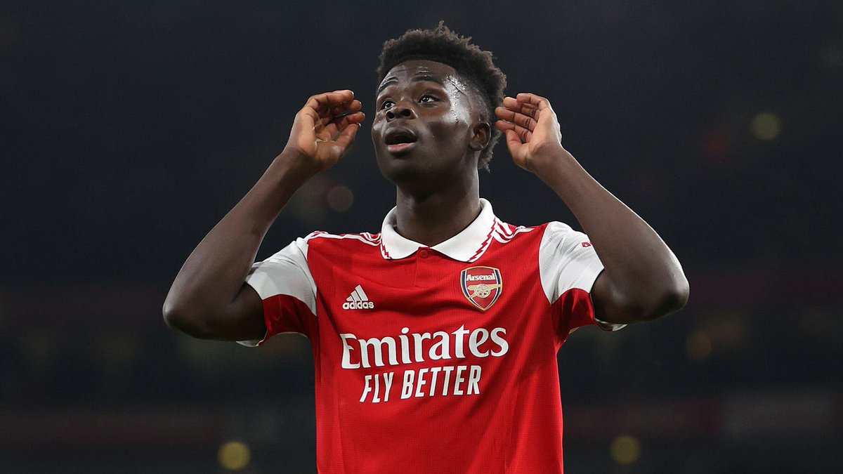 mysteryfootball's tweet photo. If Bukayo Saka scores vs Fulham today, we will give away a Mystery Football shirt to one lucky follower! 🔴

To enter: 
1️⃣ RT this tweet
🤝 Follow us

Good luck! 🤞🏻 https://t.co/iQiqtDCGTj