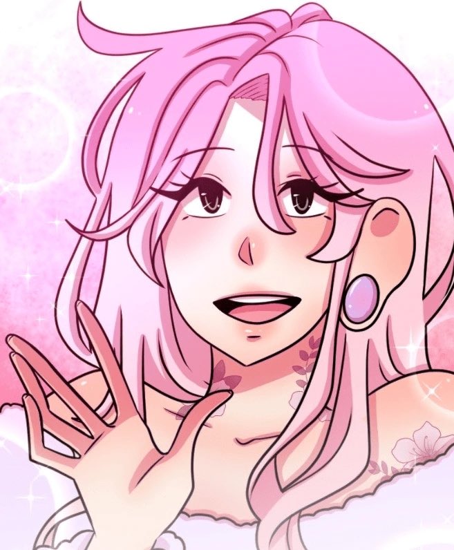 EnviousModel's tweet image. There’s not enough pink to this outfit.

#WebtoonRP #OpenRP #DownToEarthRP