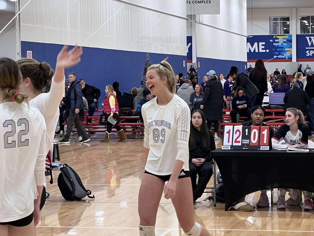 Chris Fitzgerald (@prepdigchris) on Twitter photo Ava Wysocki of <a href="/SkyHighVB/">SKY HIGH VOLLEYBALL</a> is flat out jumping out of the gym. Fun athlete. She’s has a really exciting setter in Ella Jenkins who can dish from anywhere Ava Wysocki of <a href="/SkyHighVB/">SKY HIGH VOLLEYBALL</a> is flat out jumping out of the gym. Fun athlete. She’s has a really exciting setter in Ella Jenkins who can dish from anywhere