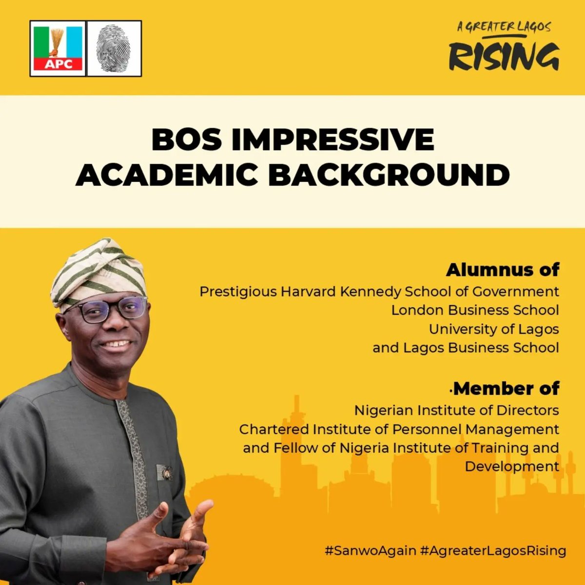MirabelOmoAgba's tweet photo. You may choose not to believe what we say however, you can't unsee or undo what we have done and in furtherance, the good work continues.

Vote Babajide O. Sanwoolu the second time for the Governor of Lagos State, for more great works in State. https://t.co/LEBhQiIfve