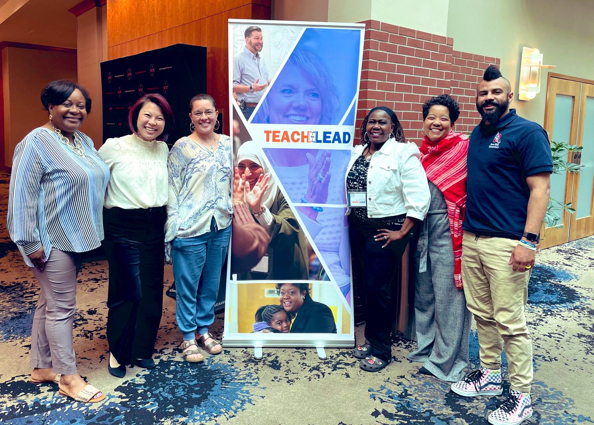 ATReynolds40's tweet photo. It’s been a wonderful experience serving as a critical friend to the Fairfax County Public School District this weekend at the 2023 Teach to Lead Summit. #2023SpringTTLSummit @usdoegov @TeachtoLead @fcpsvajobs @fcpsnews @InsightEdGroup https://t.co/3efLmKUvwv