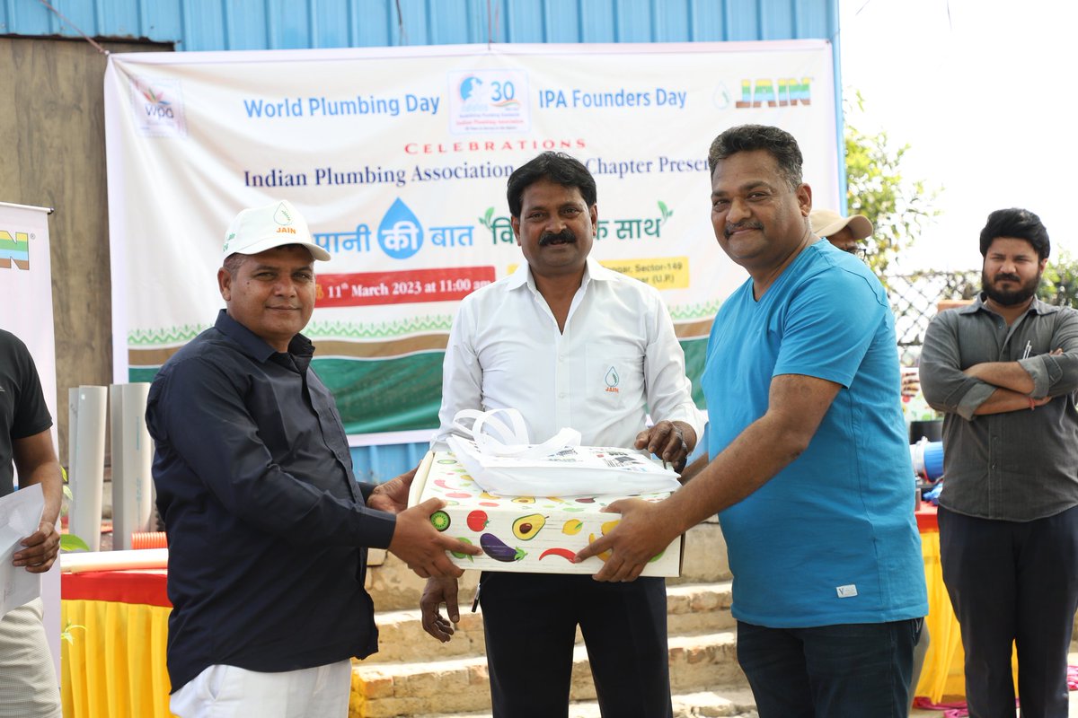 jha_yatendra's tweet image. Kucch Suna kya #Technologists dating #SmartFarmers @NoidaNaturally @NaturallyNoida on #WorldPlumbingDay to share the ideas of saving water by adopting right process and #technologies #AquaTechnologies for #Sustainability ..let&apos;s do our bit! #SmartHimalaya #JustHappiness