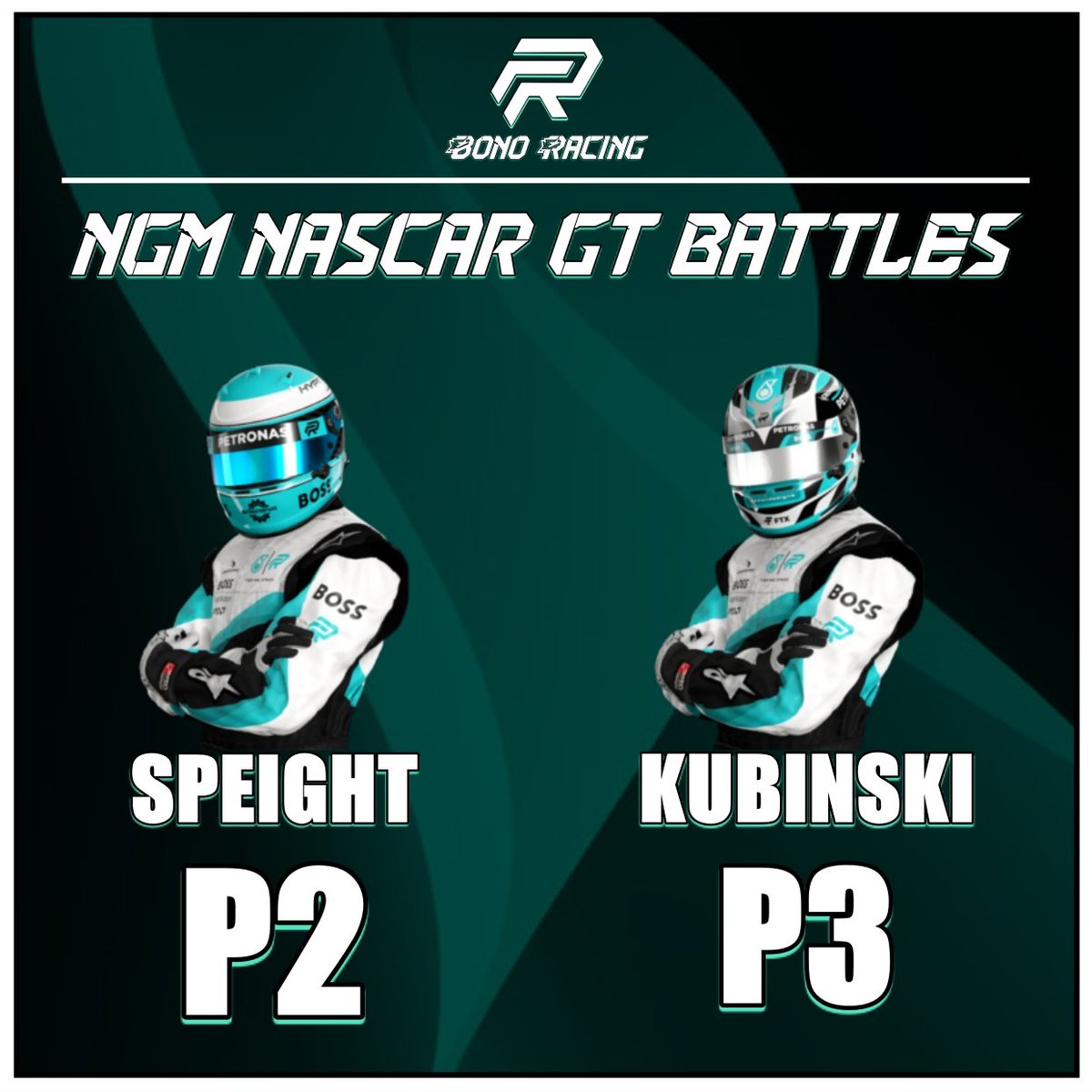 Double podium for the team in the NGM NASCAR GT opening battles