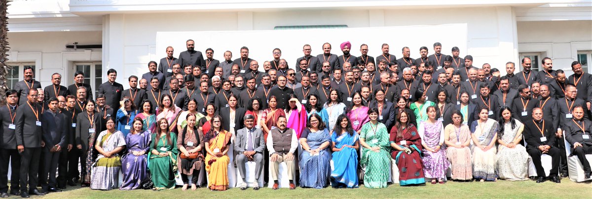 DrJitendraSingh's tweet photo. “Under PM Sh @NarendraModi, IAS/Civil Services Officers are now being trained in latest AI tools &amp; Data Analytic skills that are vital to their effective performance in today’s context”: Addressed the 124th IAS Induction Training Programme, #LBSNAA Mussoorie https://t.co/Xod49f4UQE
