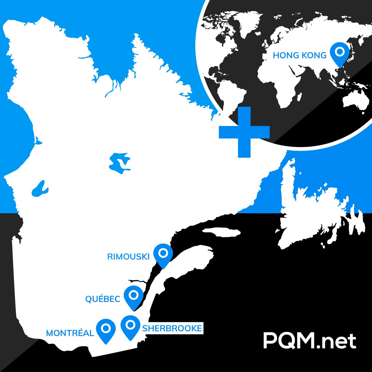 PQMnet's tweet photo. Cette semaine s'annonce animée pour nos équipes qui serviront des clients à Rimouski, Québec, Sherbrooke, Montréal et… à Hong Kong! 

✅ Nous offrons bel et bien nos services à nos clients partout sur la planète! 🚀

#Verslinfinietplusloinencore
#PQMnet https://t.co/cCue9tN3iM