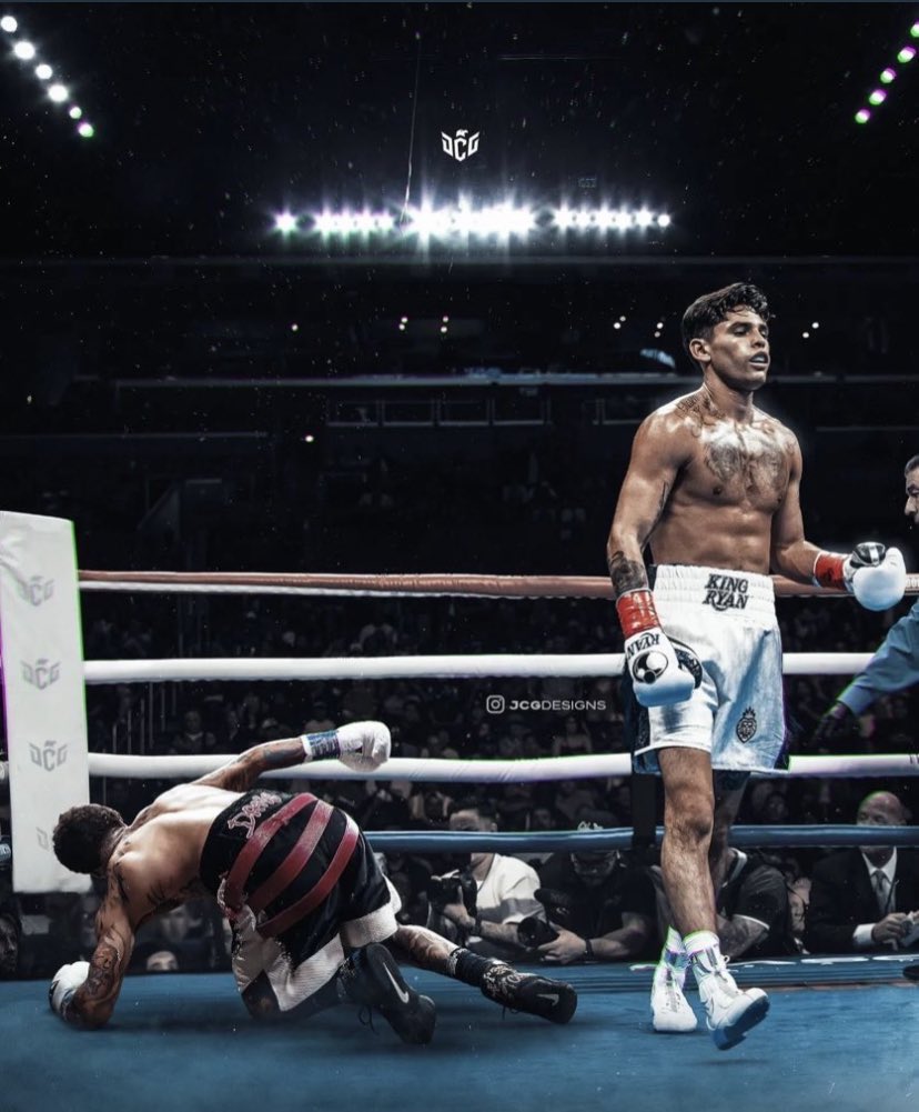 gizmo_277's tweet image. It’s gonna be real good for Tank indeed🔥 he’s gonna have a real GOOD sleep after @RyanGarcia sleeps him good night on the canvas 😴 #2rounds #teamgarcia