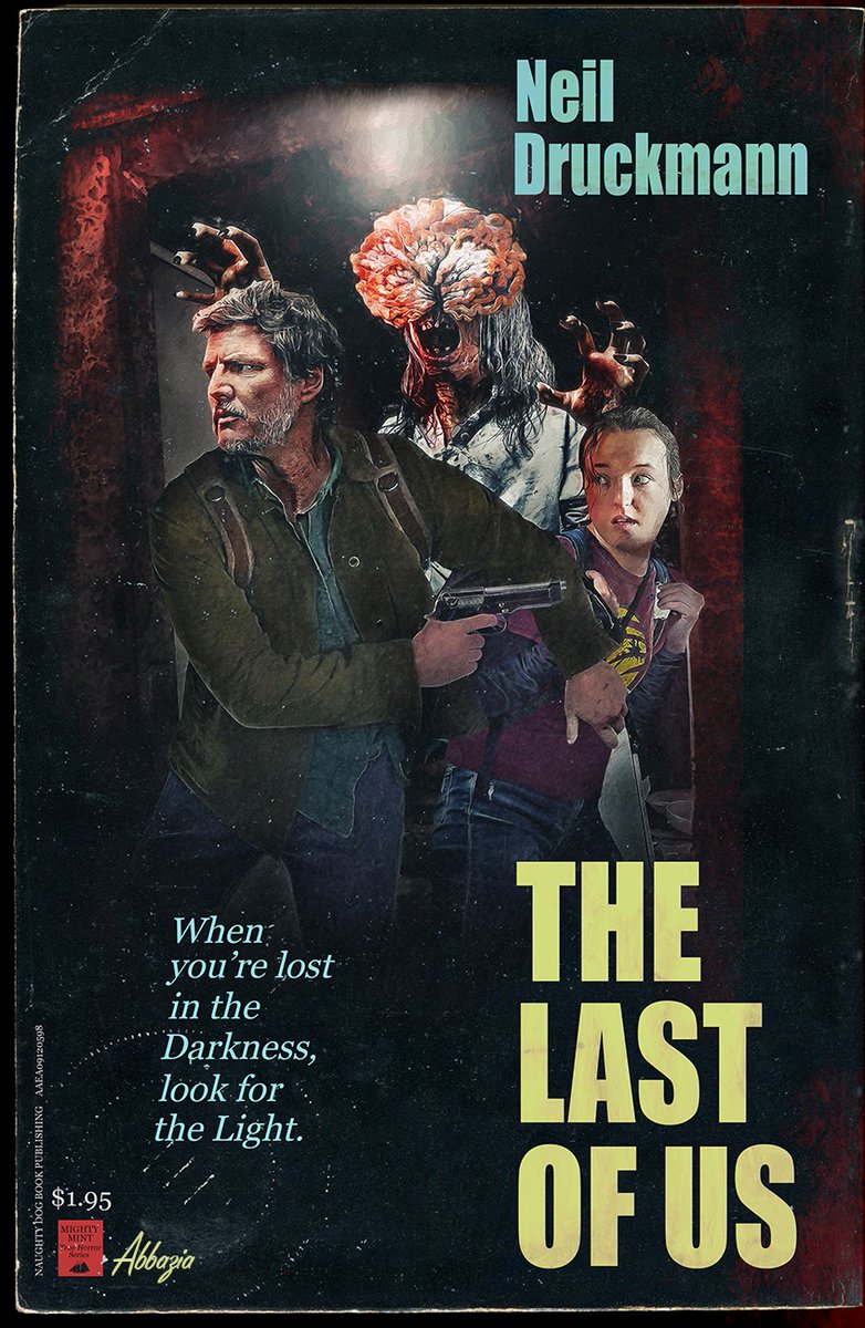 My pulp cover for The Last of Us. Who's ready for the finale??? I love this show! @TheLastofUsNews @BellaRamsey @Neil_Druckmann #TheLastOfUs #art