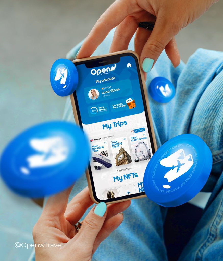 OpenwTravel's tweet photo. 📲OpenW App for more comfortable traveling and earning crypto!
🧢Alpha coming soon!
#openw #nft #crypto #blockchainproject #move2earn #travel2earn #xtoearn #blockchain #soon https://t.co/ZUJboXPQj3