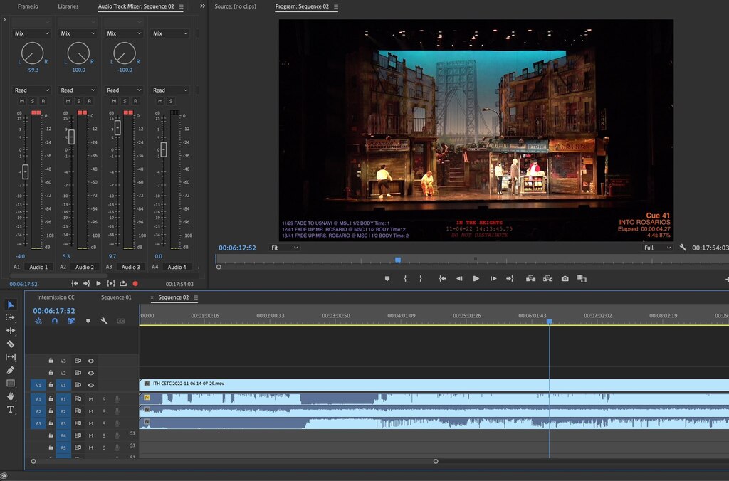 One of my favorite <a href="/getvorapp/">Vor</a> features is multi-channel audio recording - with any MacOS compatible audio device, you can capture up to 8 channels of discrete audio. I use it to capture program and com at the same time! Here's a screenshot of the IN THE HEIGHTS file from yes…