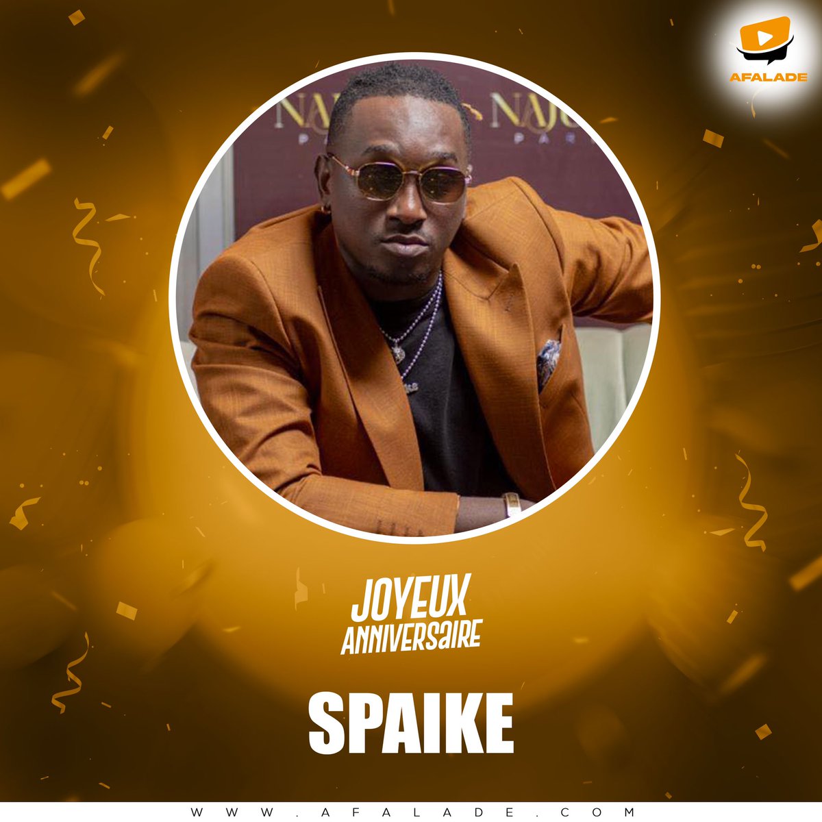 afalademag's tweet photo. Nous souhaitons joyeux anniversaire à la belle voix, SPAIKE !

Longue vie !

#Spaike #AfaladeAnniv https://t.co/xs75mow7rf