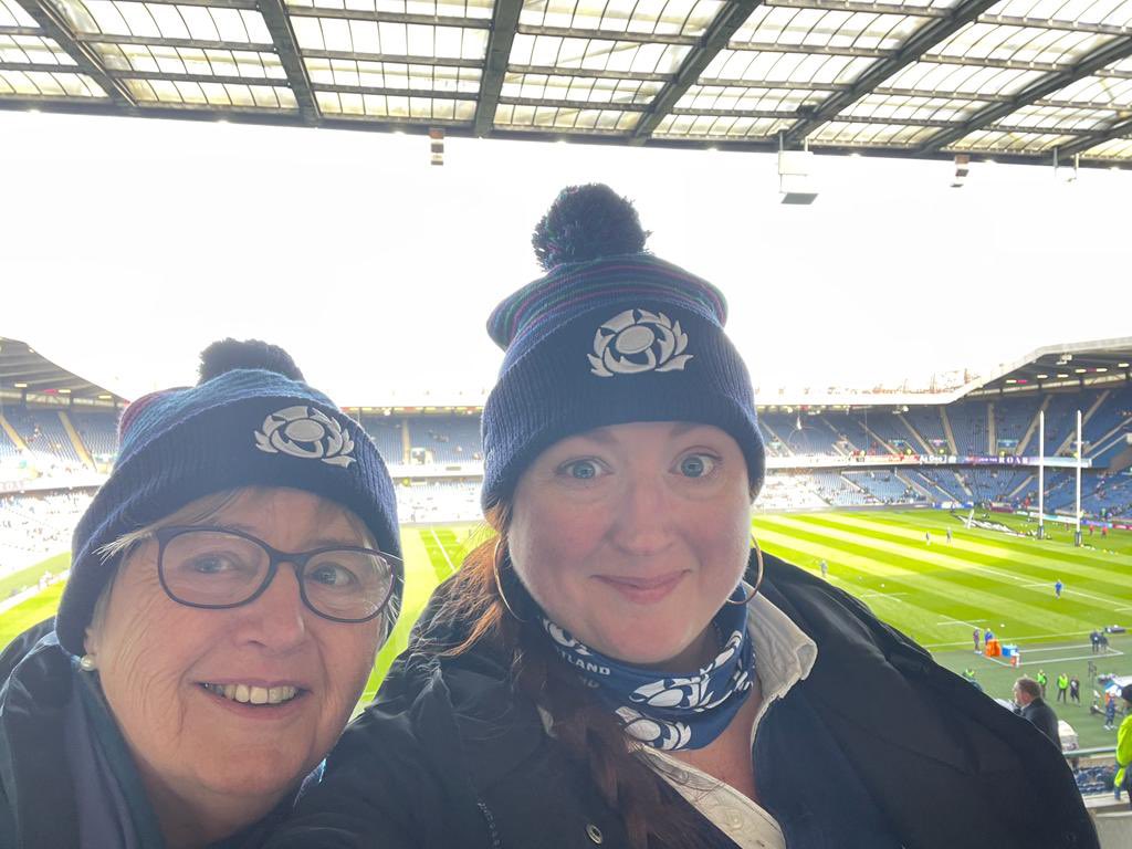 Purple_coo's tweet photo. Thank you for these great seats @thefamousgrouse @Scotlandteam @twifififi Here’s to a great result. #AsOne https://t.co/a5yZiUerCw