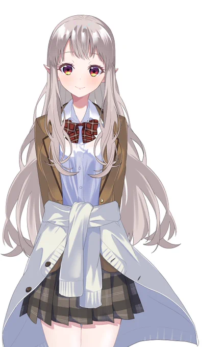 背景なしverです#えるの絵だよ 