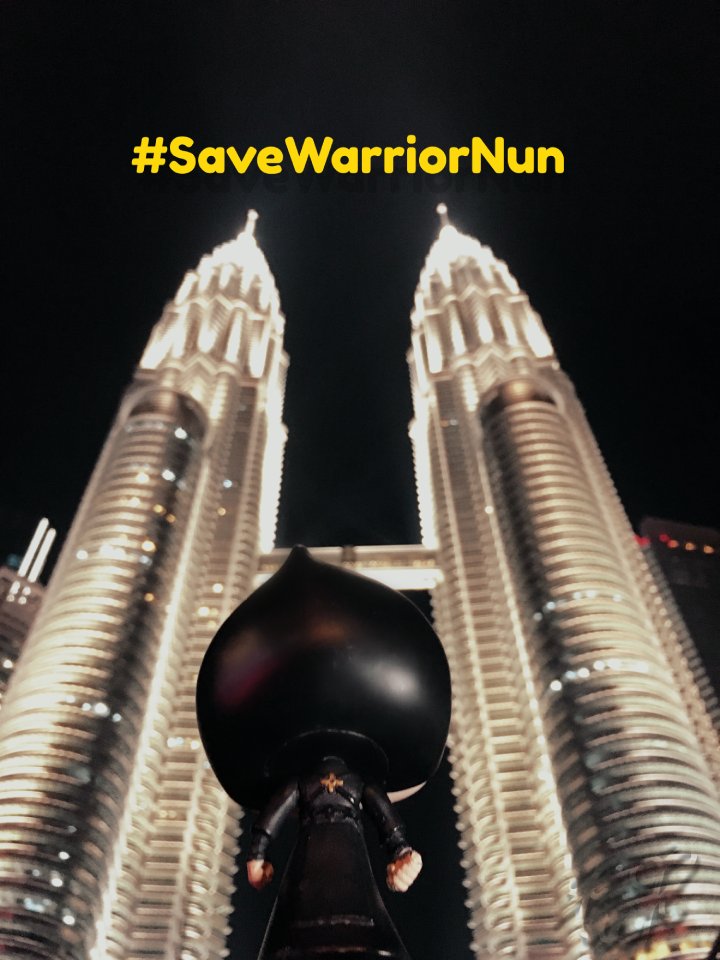 usbdaix's tweet photo. This is Beatrice.

What if she had been reassigned to a convent in Malaysia?

APPLETV SAVE WARRIOR NUN
#SaveWarriorNun #WarriorNun #WorldBaseballClassic2023
@AppleTVPlus @AppleTV https://t.co/76xQ96754h