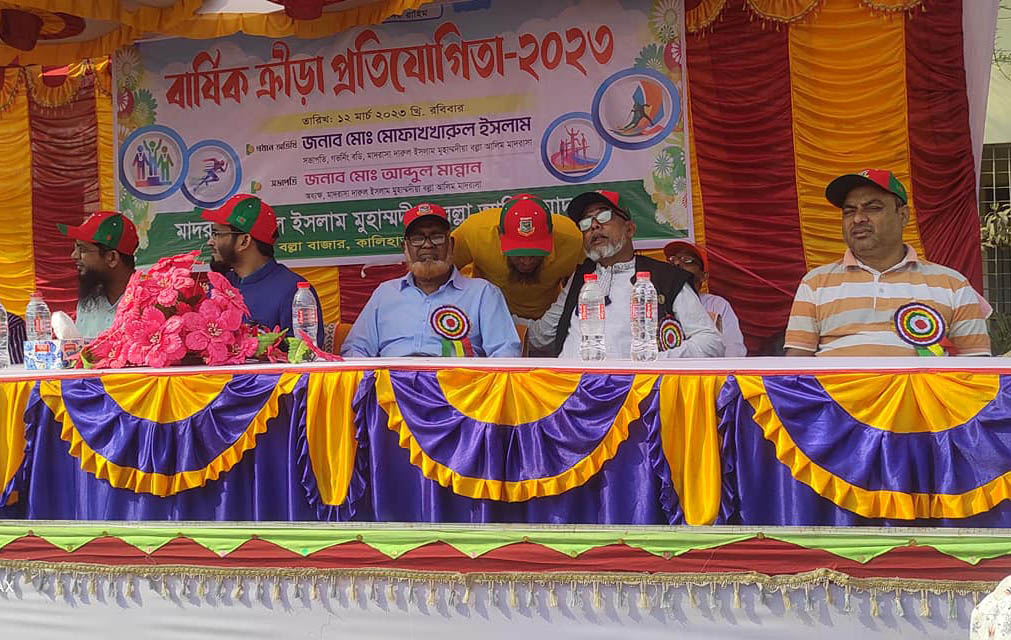 বল্লা মাদরাসা বার্ষিক ক্রীড়া প্রতিযোগিতা অনুষ্ঠিত