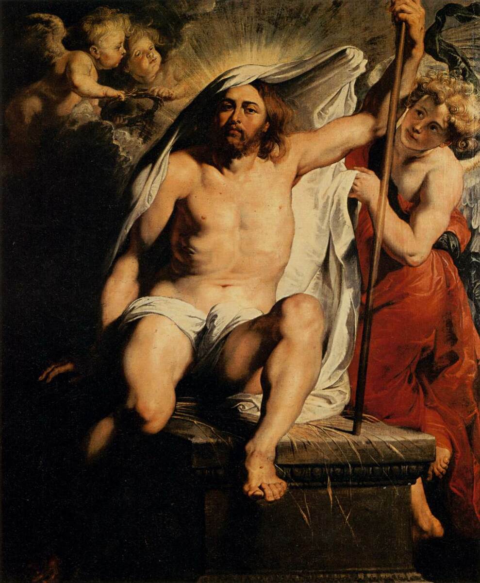 'Christ Resurrected'. 1616 #peterpaulrubens