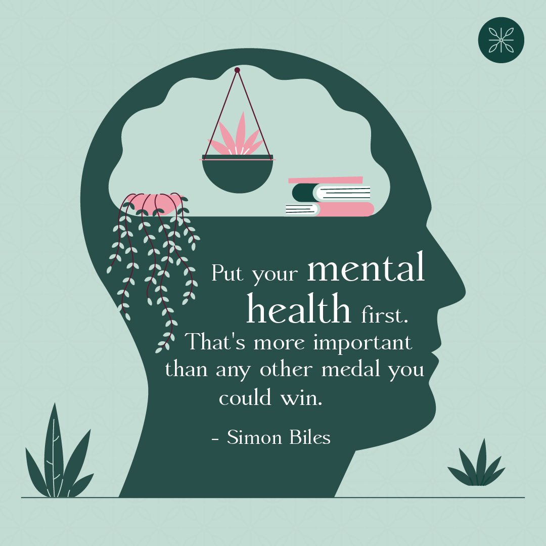 Your mental health is just as important as your job, your wealth or any gold medal you win. Let's break the stigma.      
#sukoon #mentaltherapy #psychiatry #psychiatrycare #mentalhealth #meantalhealthawareness #sukoonhealth #mentalhealthrecovery #mentalhealthsupport