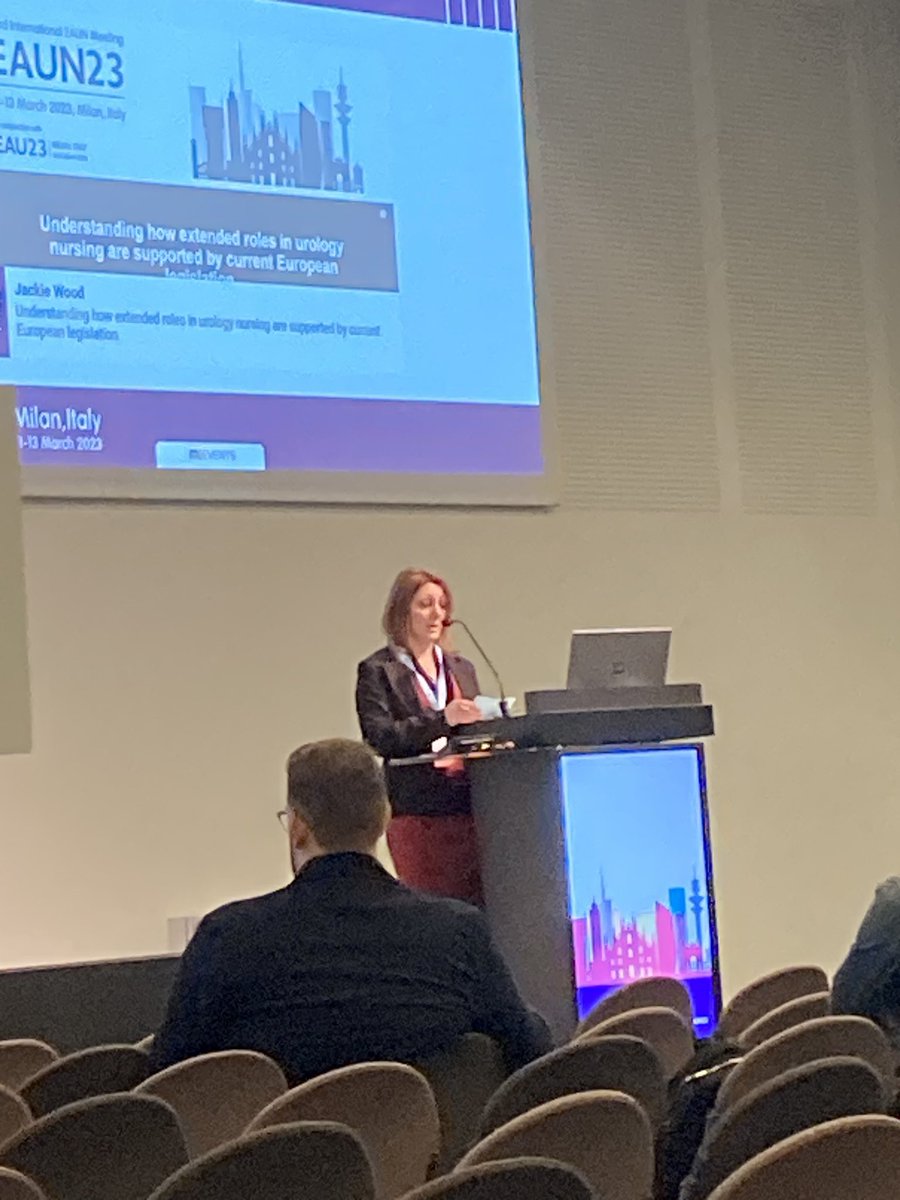 Love watching inspiring women giving talks at #EAUN23 <a href="/AllchornePaula/">Paula Allchorne</a> <a href="/morna_jones/">Morna Jones</a> <a href="/EAUNurses/">European Association of Urology Nurses (EAUN)</a>