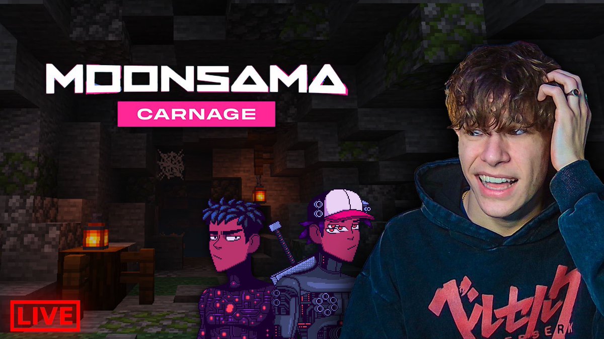 eazy_peach's tweet photo. Live in just under two hours for some more @MoonsamaNFT Carnage with @HutOfRzilla! Set a reminder on YT below, hope to catch ya there! π»
https://t.co/FqGdDeRa3q
@ExosamaNFT #Samaverse https://t.co/y3v2xNzUtE
