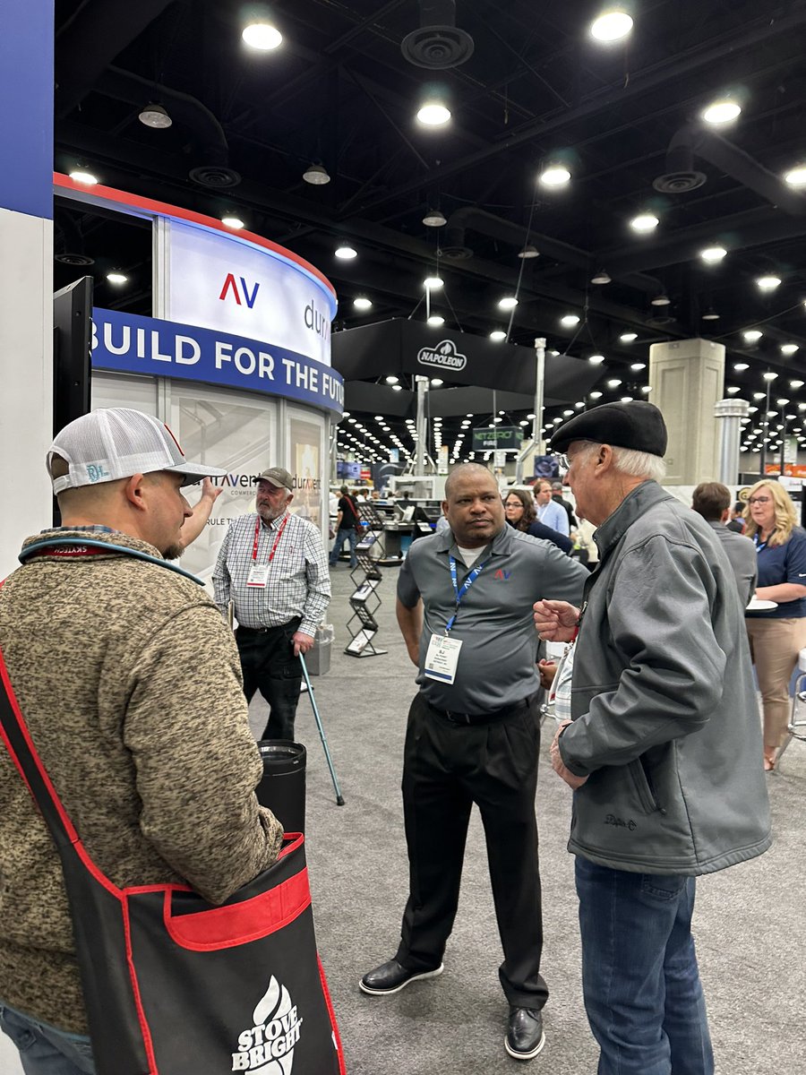 DuraventGroup's tweet photo. It’s day 2 of the @HPBExpo! Come see us at #booth605 and see what the @DuraventGroup has been cooking up! #hearth #BuildfortheFuture https://t.co/HPx2MpKRPb