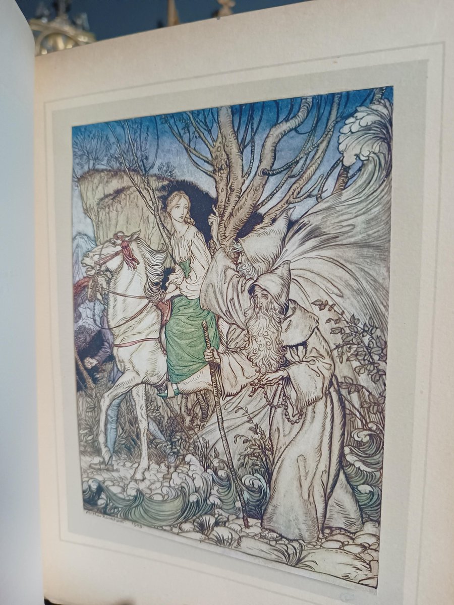 #UNDINE, by #DeLaMotteFouque - illustrated by #ARTHURRACKHAM - Rare Book, First Edition 1909!!!