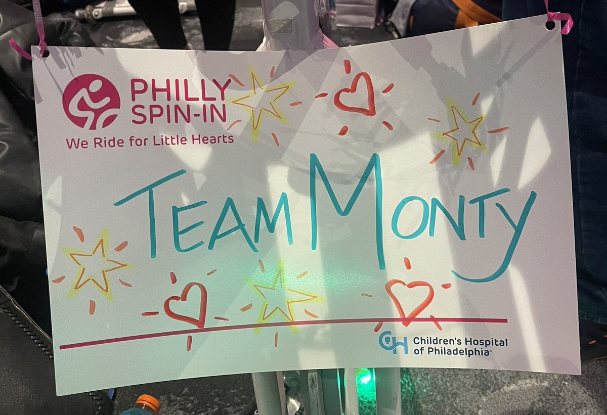 Thank you for generously supporting #TeamMonty at the @ChildrensPhila #PhillySpinIn! @RonBonjean @sarabonjean @jeffmason1 @Petereporter @PeterAlexander @nedrapickler @katebrower @JoshNBCNews