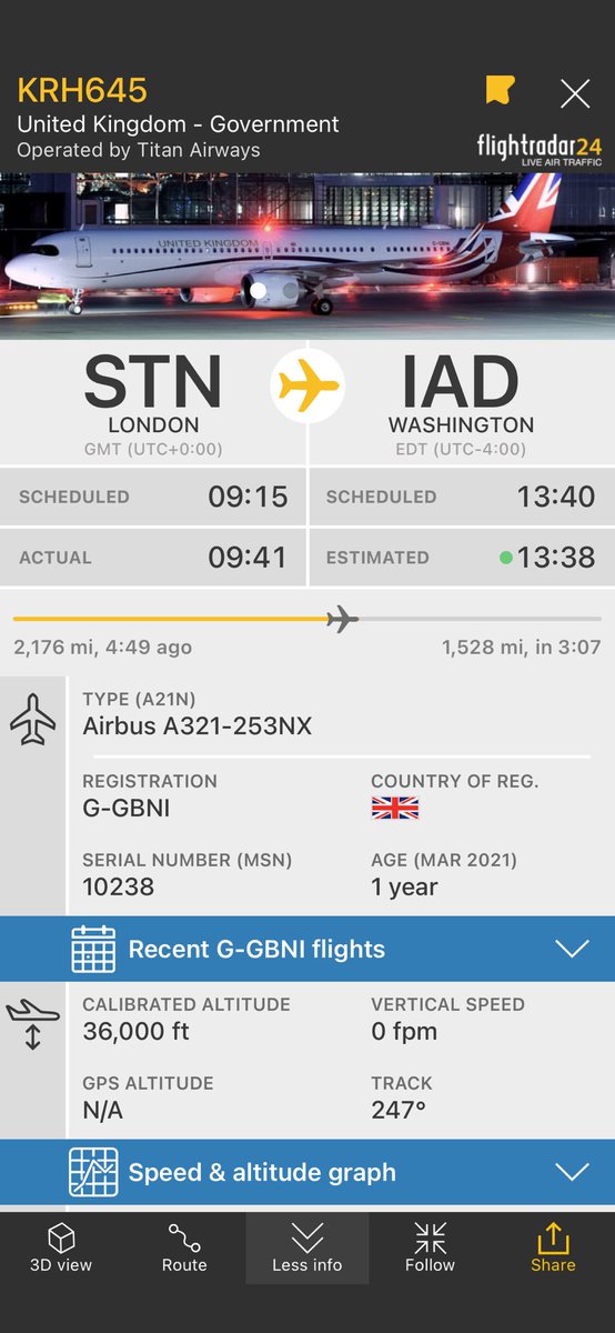 Neat looking scheme due into Dulles’s from London to 
fr24.com/KRH645/2f7e7fbd