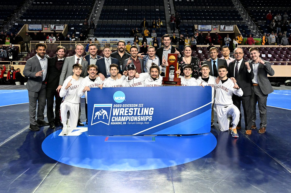 The Auggies dominate the mat!

With 101 points, <a href="/AugsburgAuggies/">Augsburg Athletics</a> are the 2023 <a href="/NCAADIII/">NCAA Division III</a> wrestling national champions!

#d3wrestle x #AuggiePride