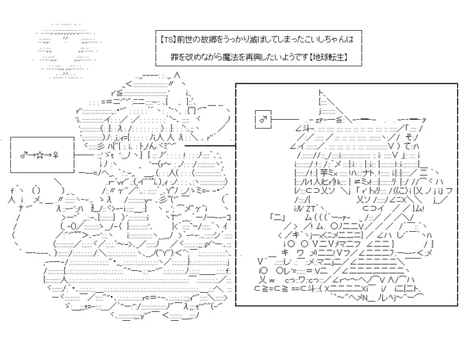 今週末からこいしちゃんのおはなしが始まります。
TS主人公でさくっとした現代魔法ものです。#やる夫スレ 