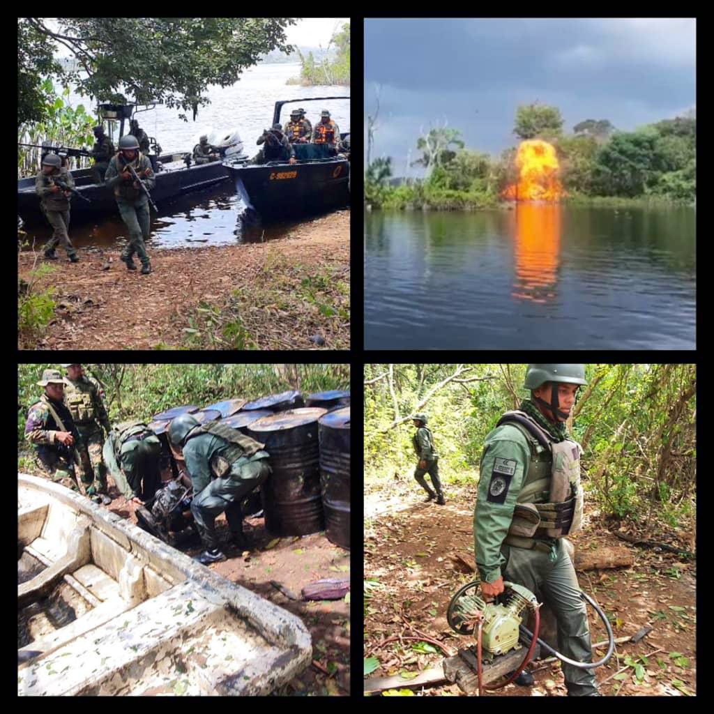 La soberanía nacional se ejerce y bajo ningún concepto se negociará. #FANB permanece desplegada a lo largo y ancho del territorio nacional patrullando nuestras fronteras. 

#EscudoBolivariano2023