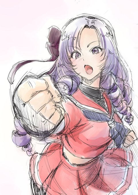 お嬢様を目指すなら武芸の一つも嗜んでおくべきですわ〜〜〜#サロメ百万展#神月流格闘術 