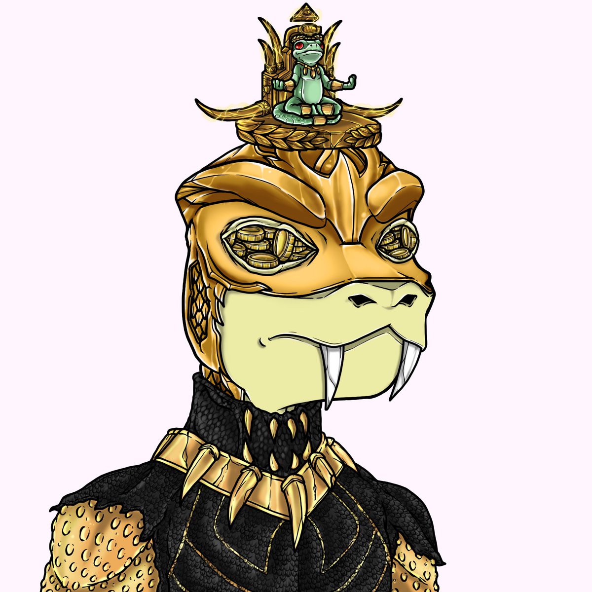 WadeMcmahon's tweet photo. @cozypront To be holding @ReptilianRenegg is to be holding NFT gold! With @Stockstill_NFT the founder at the helm and driving sustainable minting 🎁with its native token $sight. It’s only logical. It also has the strongest community #Lizardish https://t.co/NRqVQGjN9m