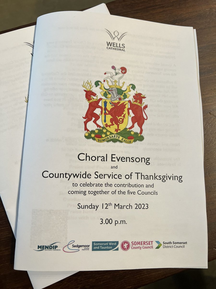 Getting ready to celebrate the contribution and coming together of the five Councils. 👏🏼
<a href="/MendipCouncil/">Mendip District Council</a> 
<a href="/SedgemoorDC/">SedgemoorDC</a> 
<a href="/Southsomersetdc/">South Somerset DC</a> 
<a href="/SomersetCouncil/">Somerset Council</a>