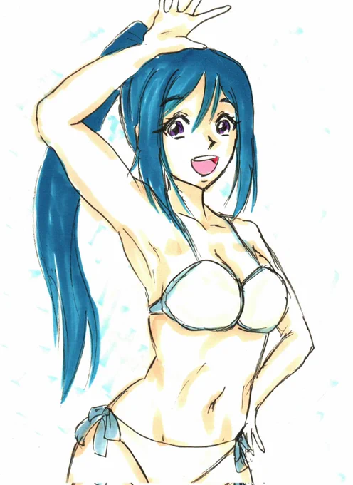 寝る前らくがき、松浦果南 