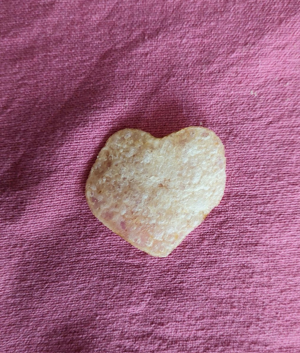 Found a heart shaped crisp ❤️ <a href="/walkers_crisps/">Walkers Crisps</a> #lovefromwalkers