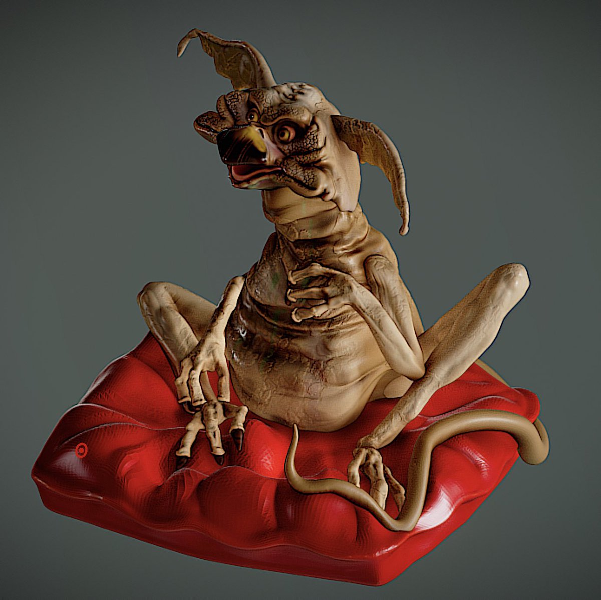 One more release available now on # Printables 

Sculpted on iPad Air 4(2020) using the amazing #nomadsculpt 

printables.com/model/421819-k…