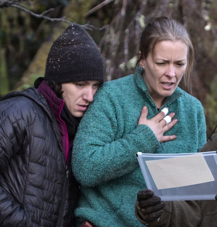 FppMrs's tweet photo. Amber and Jill they represent the worst in this world real garbage. I wish to see them on their knees before the end of #Outlast #Netflix pure evil. https://t.co/Fwu5gPlIjt