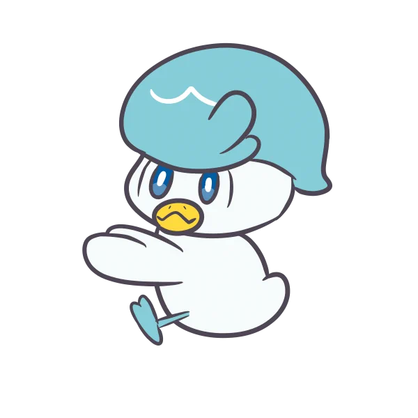 これは調子に乗って描いたクワッスart 