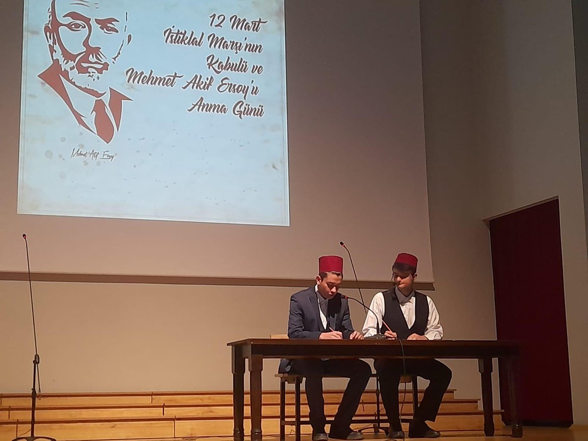 İstiklal Marşı’mızın Kabulü’nün 102.yılı kutlu olsun!🇹🇷

Yunus Emre Ortaokulu ve Muzaffer Atasoy Anadolu Lisesi olarak ilçe programımızda emeği geçen tüm idare, öğretmen ve öğrencilerimize çok teşekkür ederiz..💐

<a href="/Dr_Onderarpaci/">Dr. Önder ARPACI</a> <a href="/ErmanCetinn22/">erman çetin ♥️🇹🇷</a>