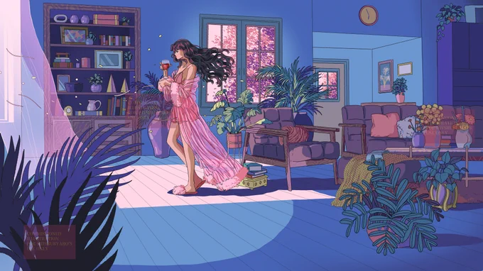 "A Perfect Sunday" (5-8)illustrations for   