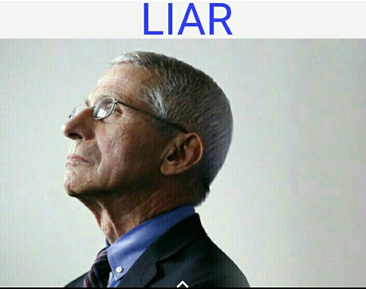 SUBRATA30016572's tweet photo. POS Dr. Fauci is the worst (Liar) scientist of all time!
You agree ? #ArrestFauci https://t.co/Lp16ZR93YH