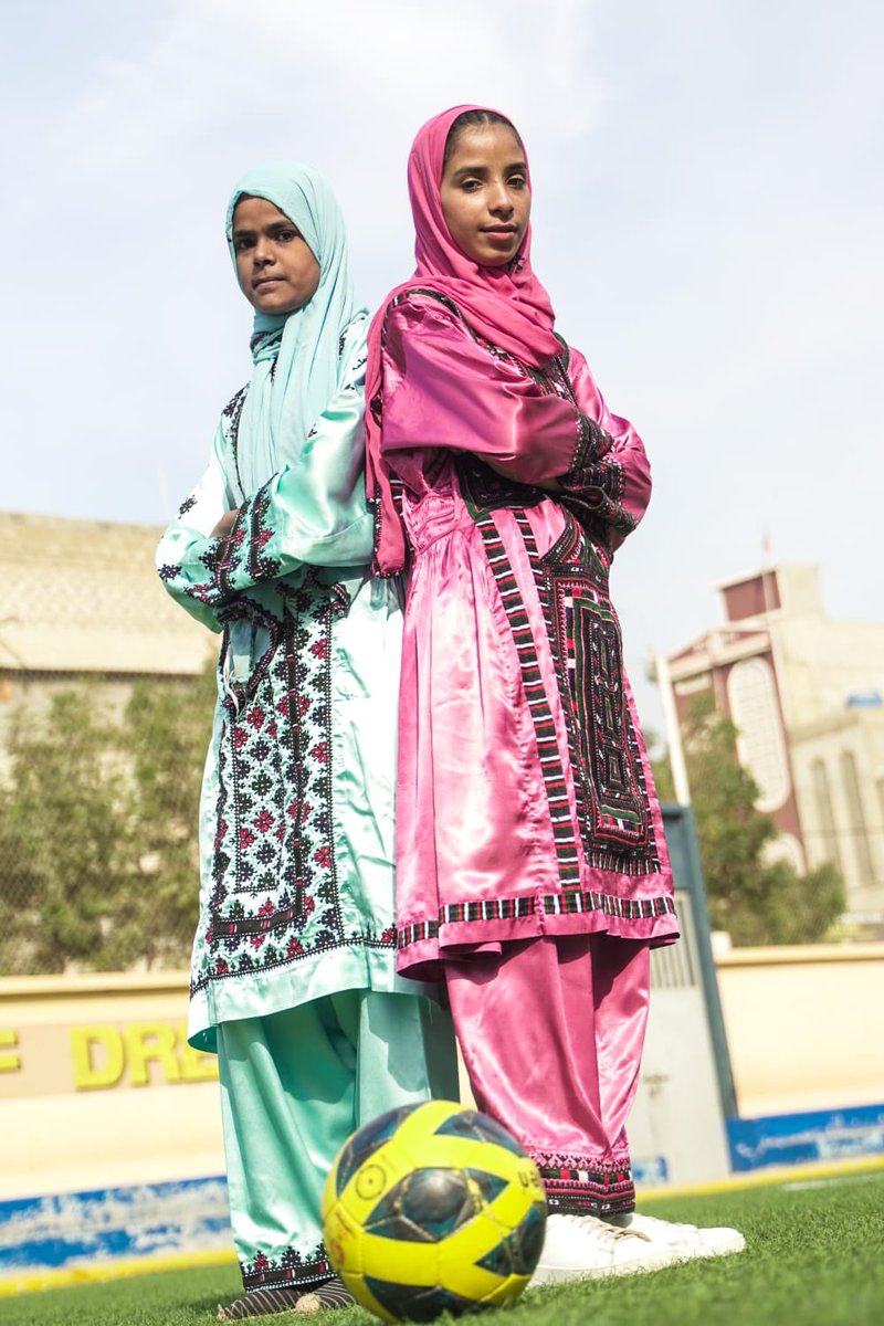MahiraMiyanji's tweet photo. Kicking stereotypes with goal! Playing football, embracing culture, smashing stereotypes. These girls from Lyari are unstoppable. They are a perfect example of strength and beauty. @WinOrganization #IWD23 #StrongGirls #Lyari https://t.co/1j9rgV6C6Q