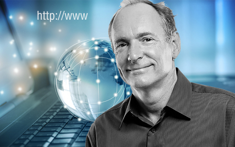 Na data de hoje, mas em 1989, (Sir) Tim Berners-Lee submeteu sua proposição de um sistema distribuído no CERN, que acabou virando a WWW, a rede que hospeda todos os sites em que navegamos. 

Para ele parecia uma ideia simples: era só unir o hipertexto ao TCP e ao DNS…