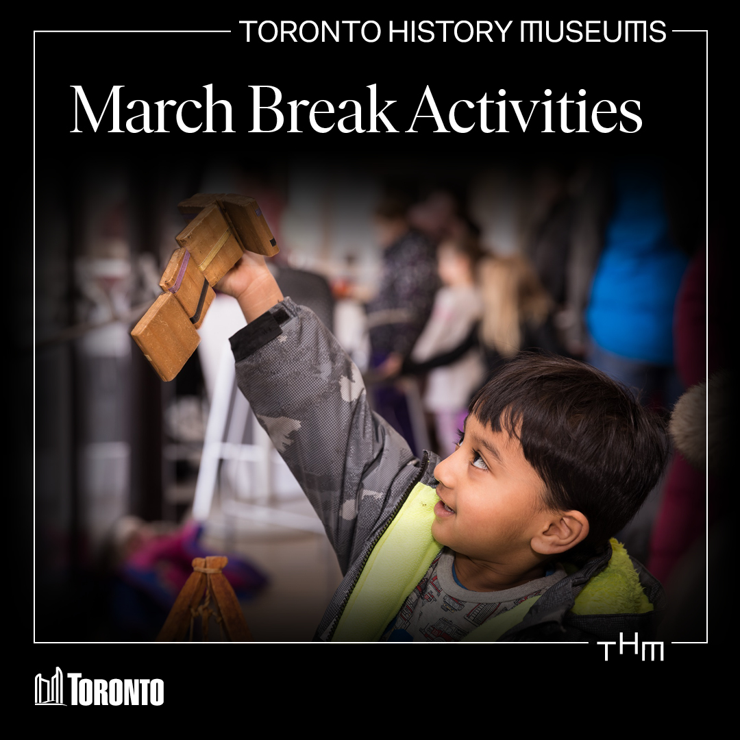 Enjoy free drop-in activities during March Break at Toronto History Museums 🙌 From games to scavenger hunts to interesting crafts and more - there’s fun for the whole family! Find more details about what each site has to offer: toronto.ca/explore-enjoy/…