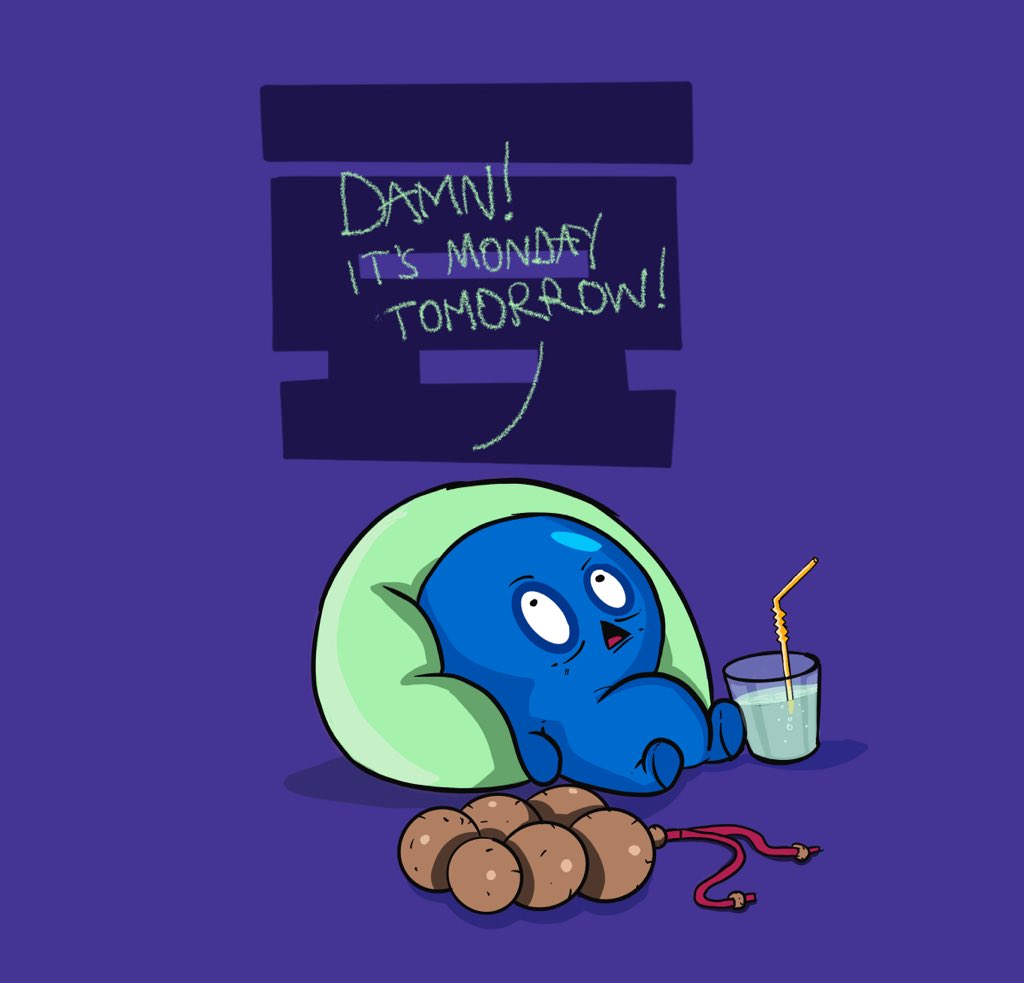 ephea's tweet photo. Is tomorrow Monday?
#bluebeanz #azuki https://t.co/4B2e8VsYp1