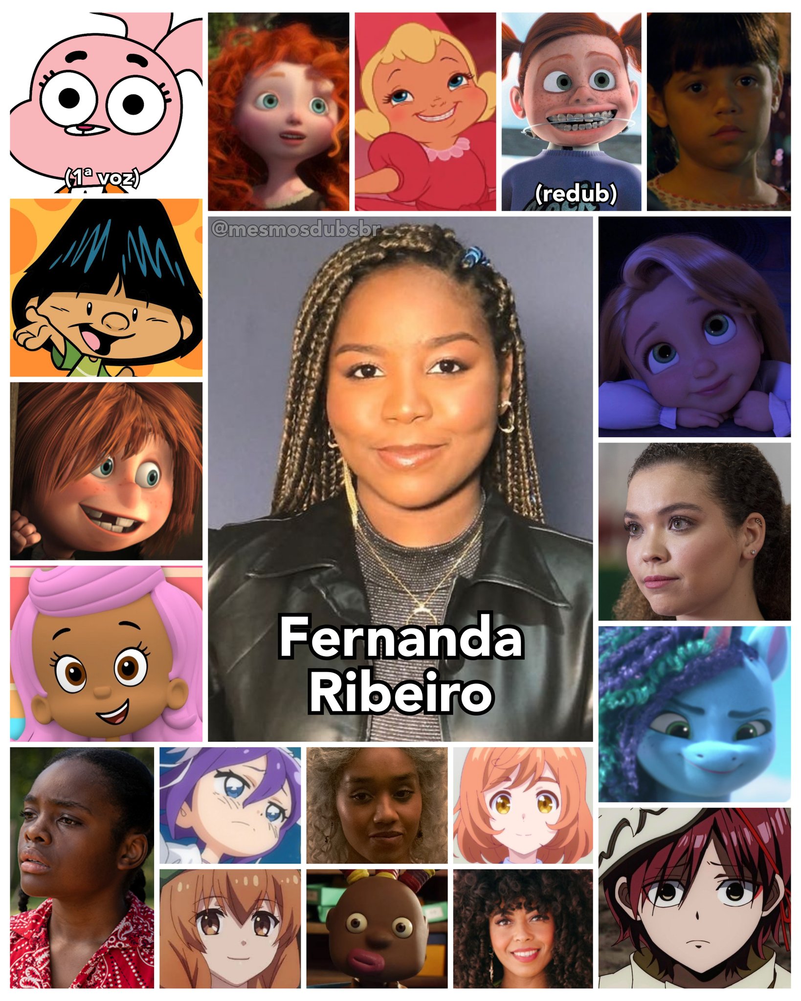 Personagens Com os Mesmos Dubladores! on X: Um dos meus