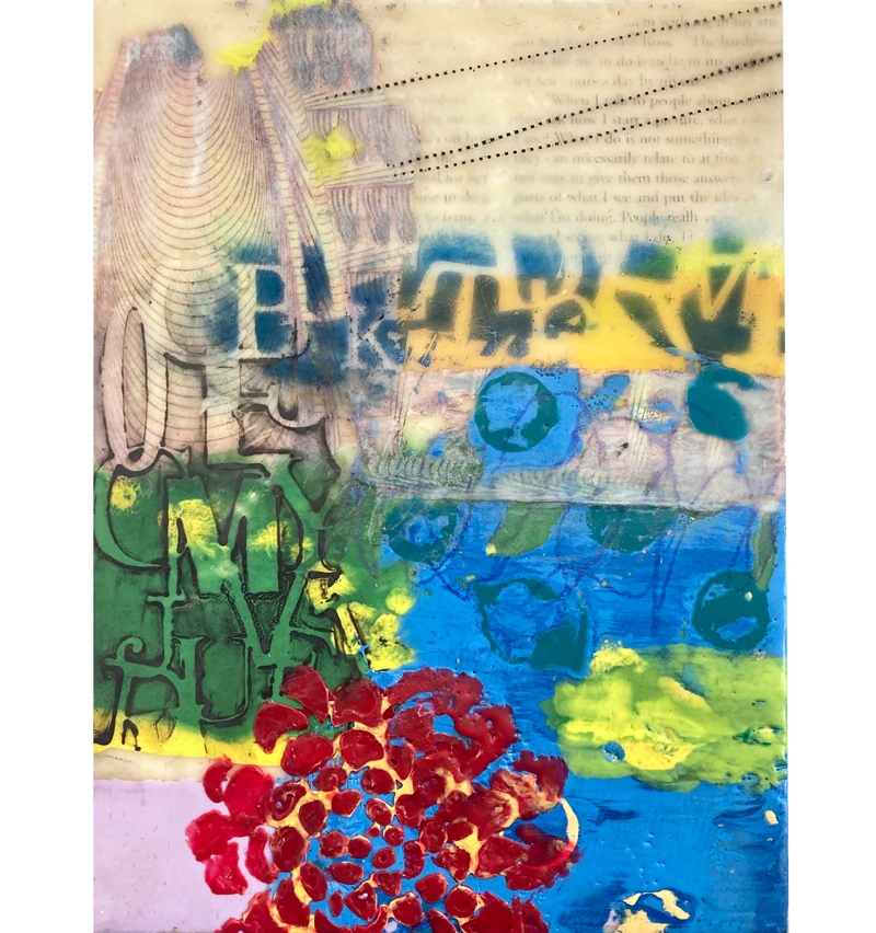 ValleyGallery's tweet photo. Melissa Stephens used beeswax, damar resin, transfers and stencils to create this beautiful and intimate artwork.
#remembrance #thankful #gratitude #artwork #encaustic #magazinetransfer #stencils #art #abstractart #texture #visuallypleasing #intimate #intimateart https://t.co/6cfOeLbp6C