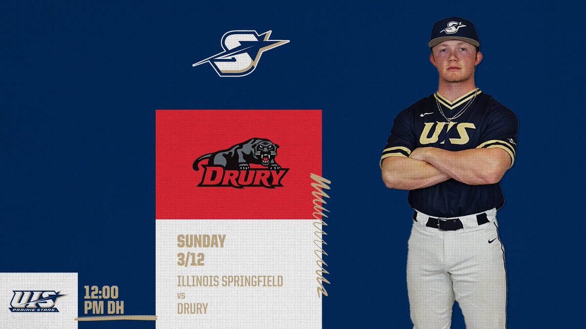UISAthletics's tweet photo. 🚨BASEBALL GAME DAY🚨

🆚 Drury
📍 Springfield, IL
⏰ 12:00 P.M. (DH)
📹 - https://t.co/M2sUGI5Qye
Live Stats- https://t.co/wA8mqMhaOh

@Baseball_UIS | #ProtectThePrairie https://t.co/5CjHtPP2Ot