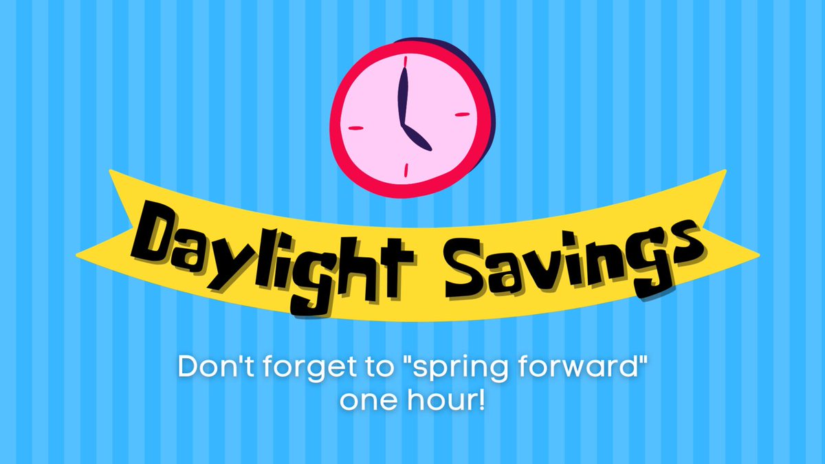 Porter_Ortho's tweet photo. Goodbye extra hour of sleep, hello daylight! Let's make the most of the longer days ahead 🌞

#porterorthodontics #porterbraces #batonrougeorthodontist https://t.co/IVqCKzgW6p