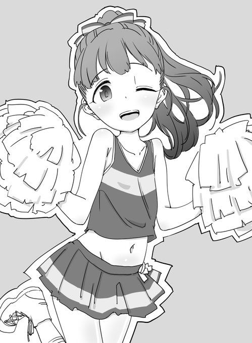 U149グッズ、今回はチア衣装か、さすがに福山舞ちゃんのアクスタとか出るだろ、チアといえば舞ちゃんみたいなところあるからな…俺は詳しいんだって思ってたらやっぱりないのでもう…自分で描くしかない…! 